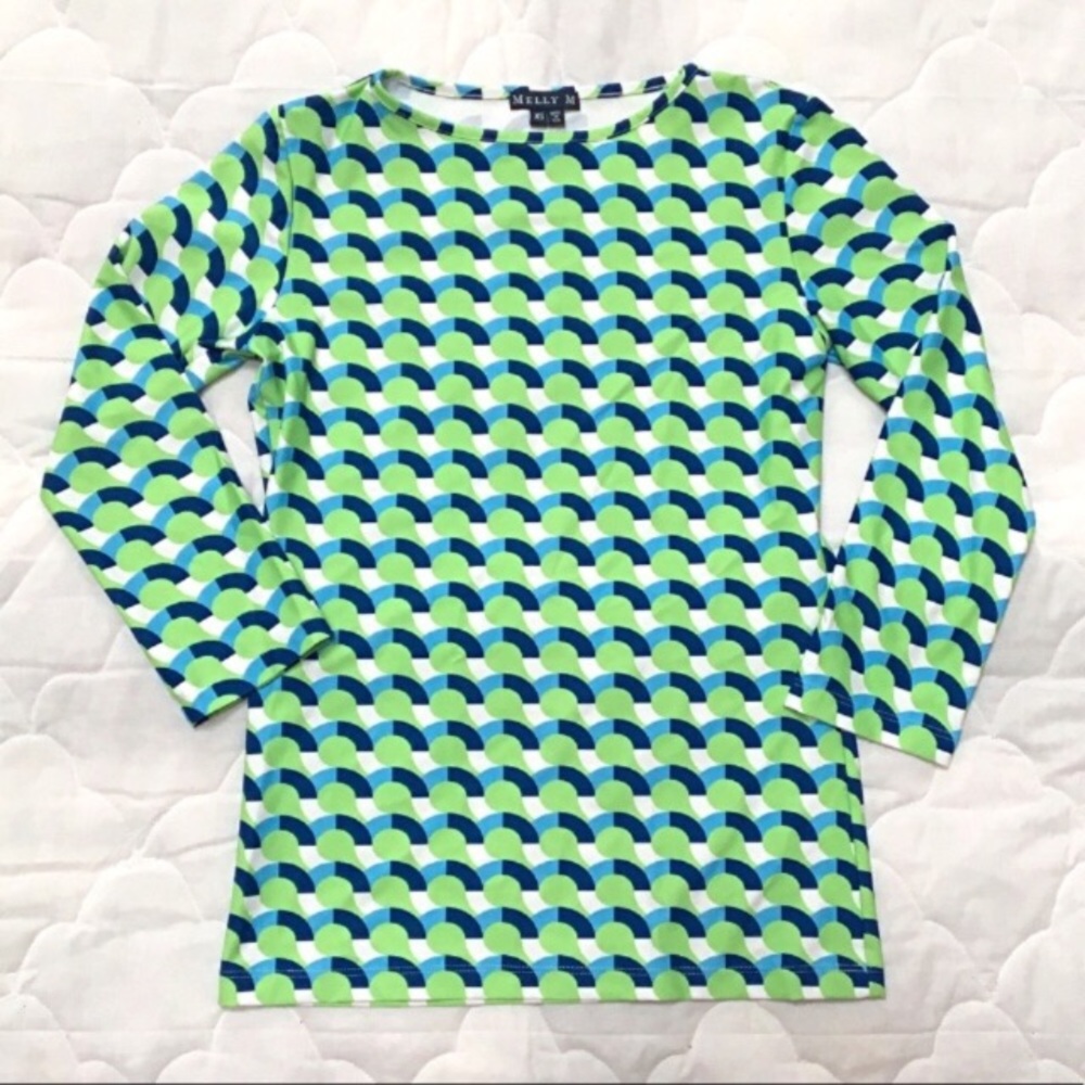 Melly M Preppy Southern Stretch Top